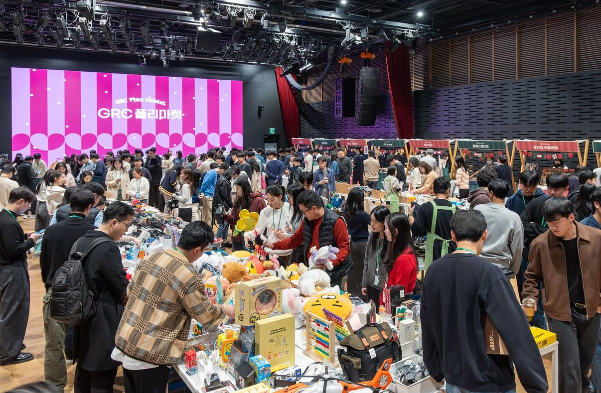 연말의 따뜻함을 전하는 HD현대 플리마켓❤️