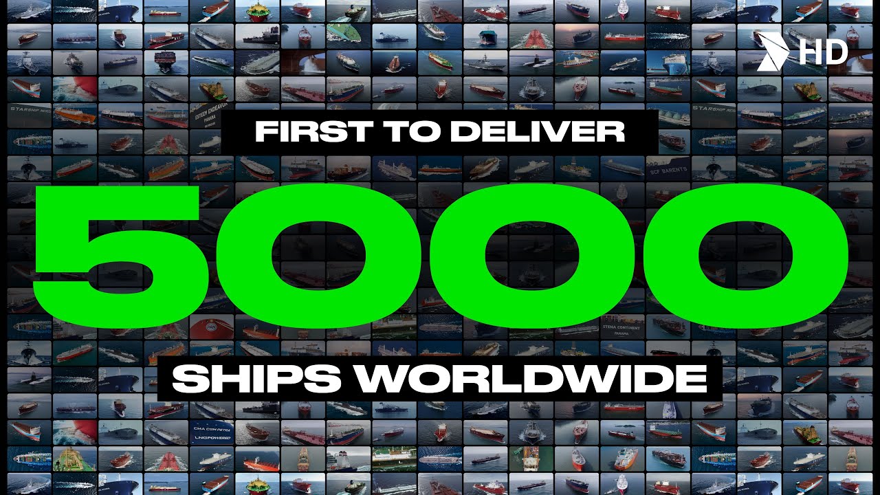 HD현대, 세계 최초 '5천척' 선박 인도 | 애틀랜틱 배런호에서 디에고 실랑함까지