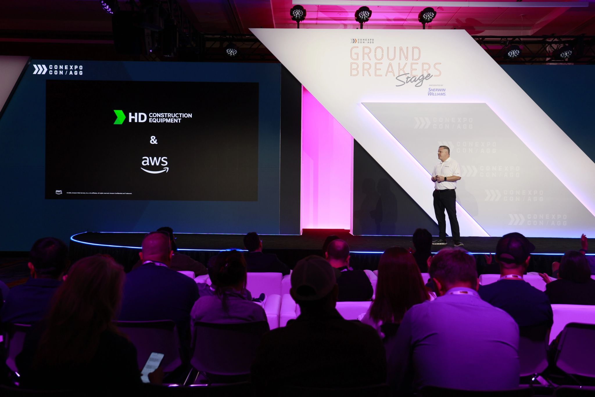 [HD Construction Equipment] HD Construction Equipment joins AWS at CONEXPO 2026 Keynote