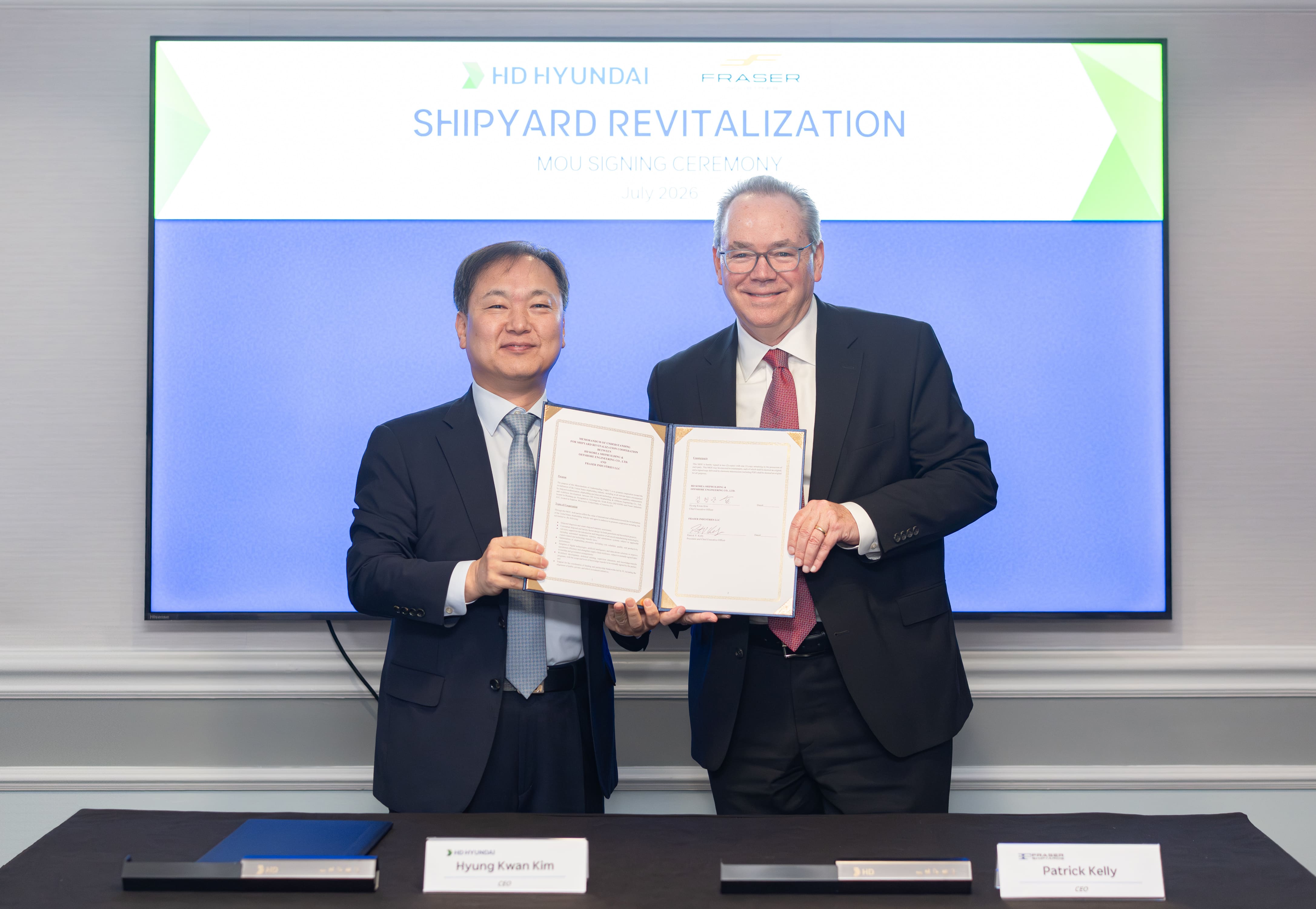 HD Hyundai to Help Modernize U.S. Shipyards with End-to-End Shipyard Solutions
